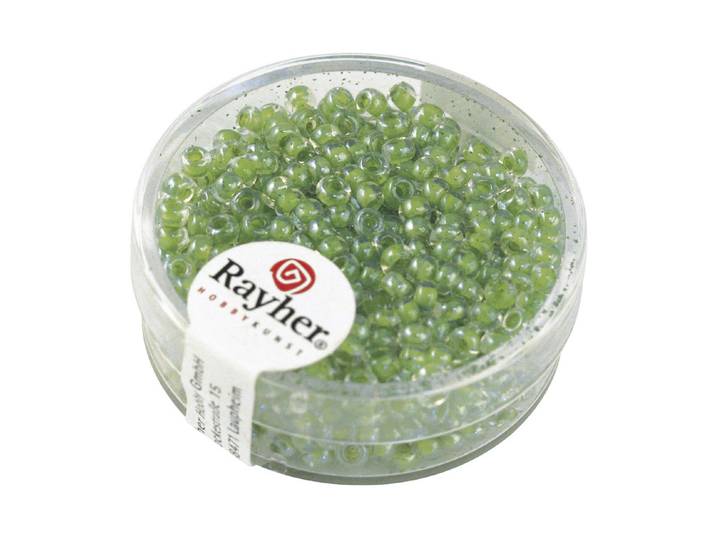 Rayher Rocailles Arktis Gelüstert 2.6 mm 17 g