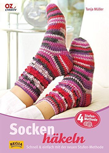 Tanja Müller - Socken häkeln: Schnell & einfach mit der neuen Stufen-Methode - Preis vom 15.10.2026 23:06:25 h