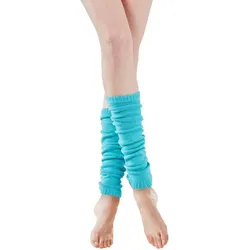 Strick-Beinstulpen, aqua