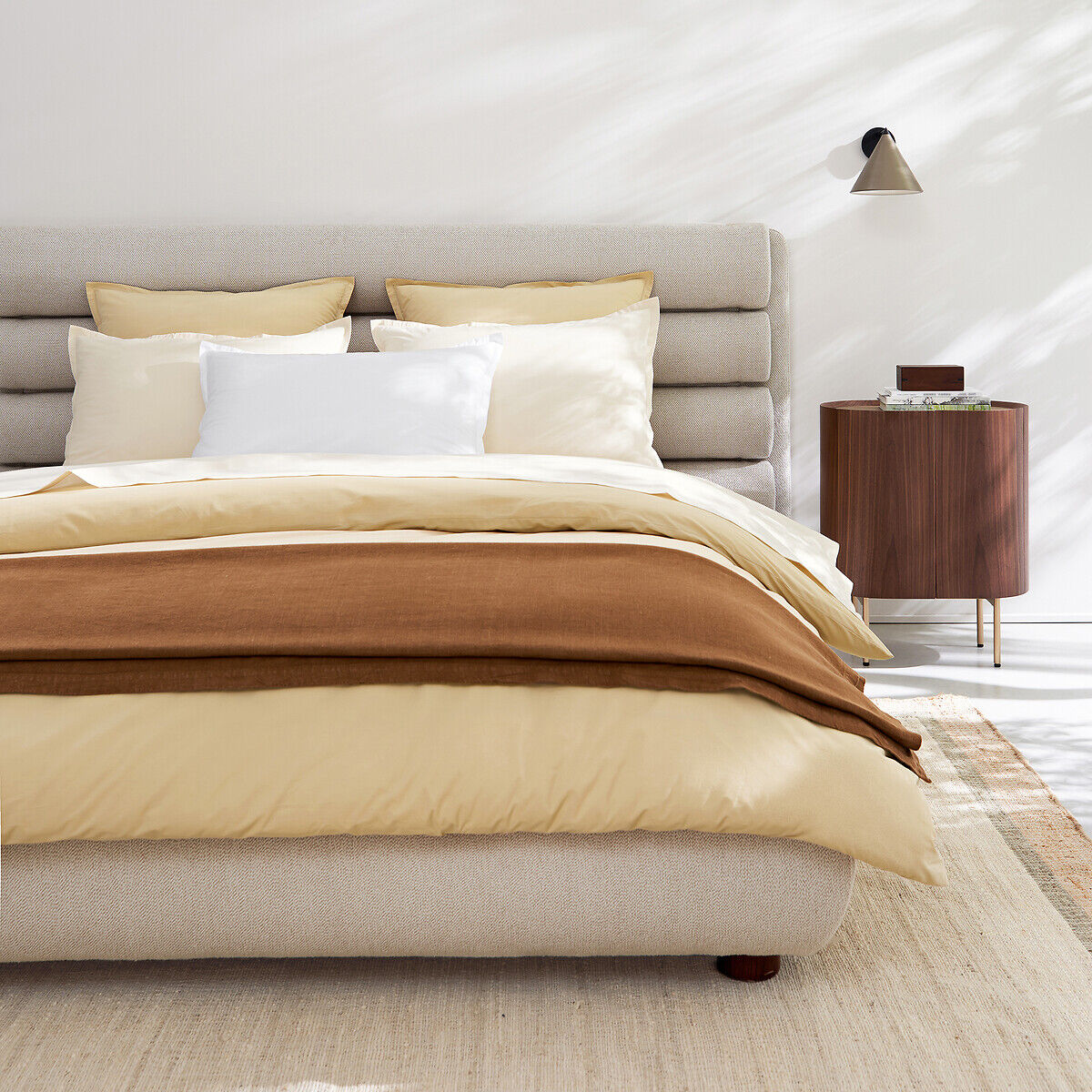 AM.PM Drap plat en percale de coton 120 fils, VENETO