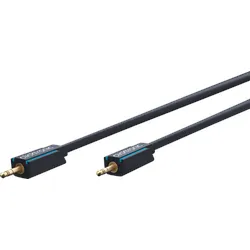 CLICK 70479 - Audio Kabel, 3,5 mm Klinkenstecker, 3m
