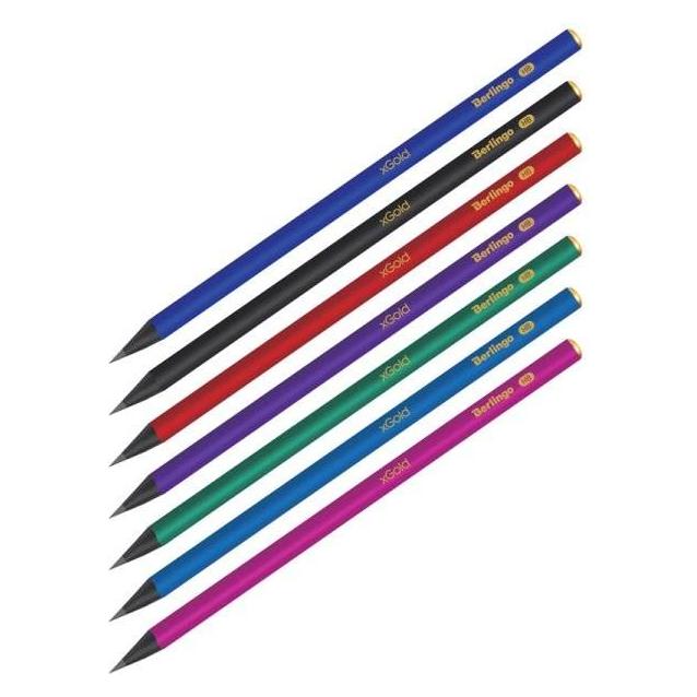 Berlingo HB xGold MIX schwarzer Holzstift (2.20 mm, HB) (48985873)