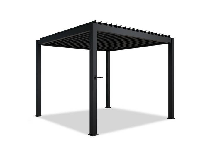PERGOLA/ LAMELLENDACH Tahiti 3x3 m anthrazit