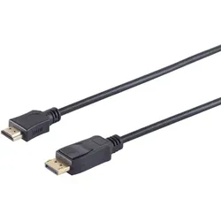 DisplayPort 1.2 Adapterkabel, HDMI-A, 4K, 5m