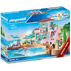 PLAYMOBIL® 70279 Family Fun Eisdiele am Hafen