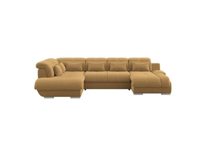 Wohnlandschaft Multi mit Schlaffunktion Senfgelb