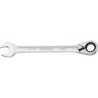 Maulschlüssel 7UR8 mit Ringratsche, 8mm, Schraubenschlüssel chrom, umschaltbar