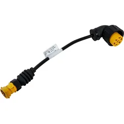 Bajonettadapter 5-polig / abgewinkelter Stecker ASS2 7-polig ASPÖCK linker Adapter