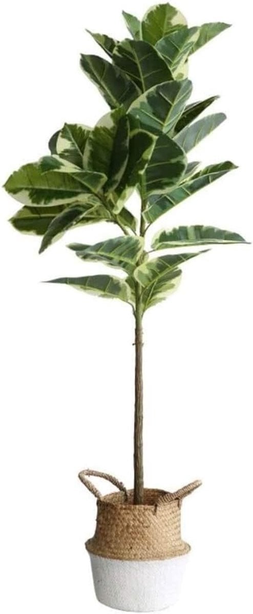 Groene kunstboom voor binnen decoratie met natuurlijke uitstraling, Hoogte: 124 cm