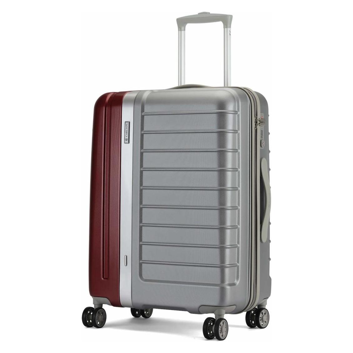 Carlton Duo-Tone Hardcase Kuffert 67 cm, Bordeaux (400115877)