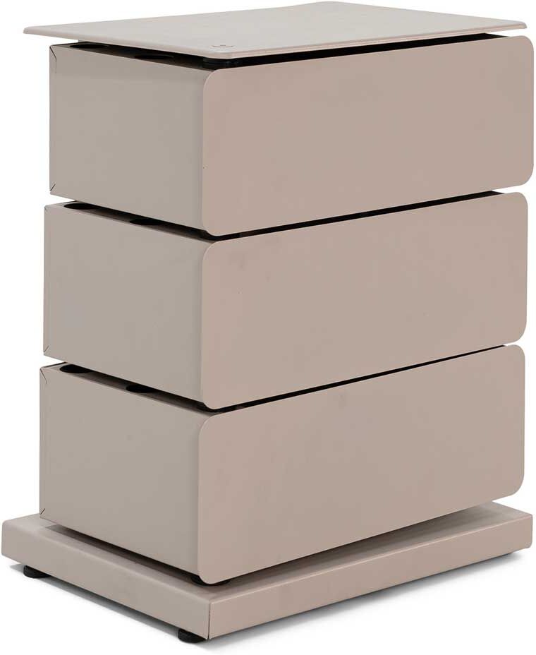 Pharao24.de Schuhschrank Schuhkommode mit drei Schubladen in modernem Design