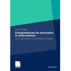 Erfolgsfaktoren für Innovation in Unternehmen, Fachbücher von Julian Raabe