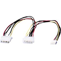 ROLINE Y-Kabel 4 pol. HDD / 4 pol. HDD + 4 pol. FDD, 0,3 m 11.03.1010