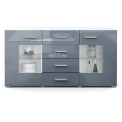 SIDEBOARD Noah Grau Hochglanz