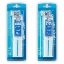 2x Klebstoff LIQUI MOLY 6183 Epoxykleber Kartusche Heißkleber 25 ml