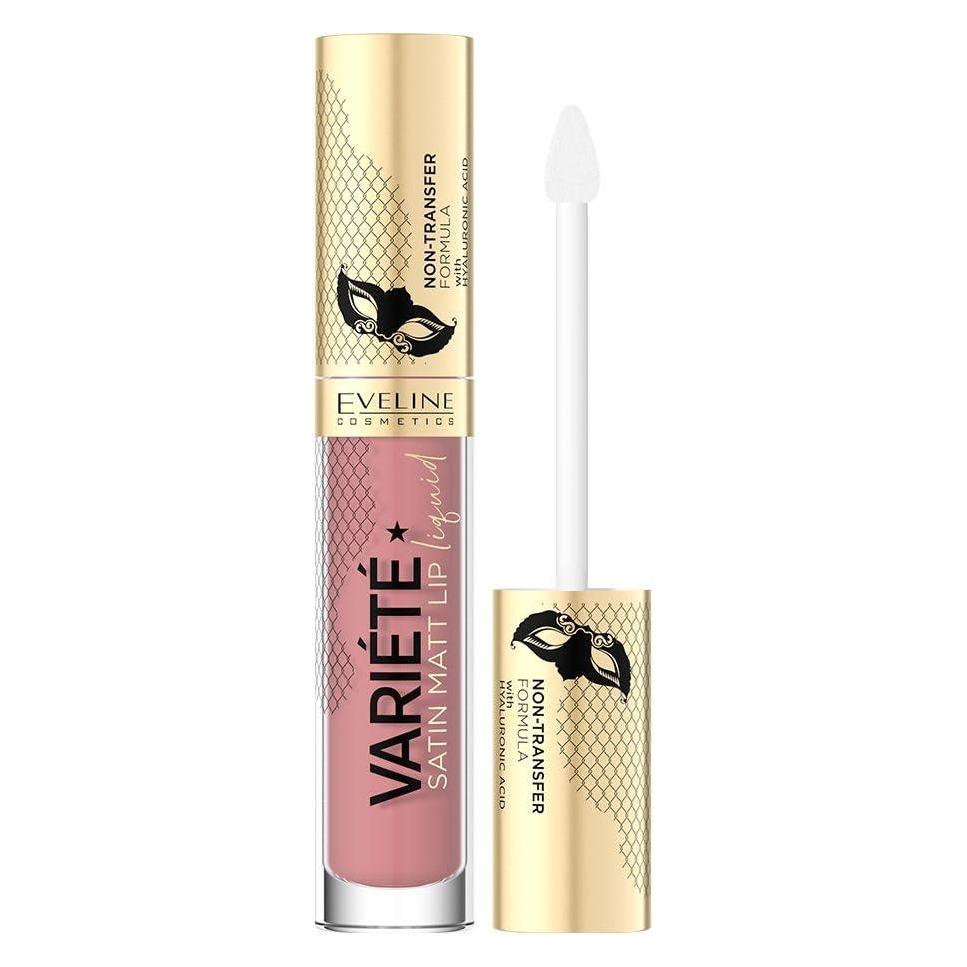 Eveline Variete Satin Matt Lip Liquid Lipstick With Hyaluronic Acid 02 5Ml (40076344)