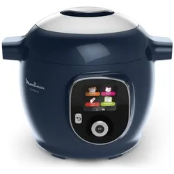 Moulinex Cookeo + CE85F410, Dampfgarer + Reiskocher, Blau