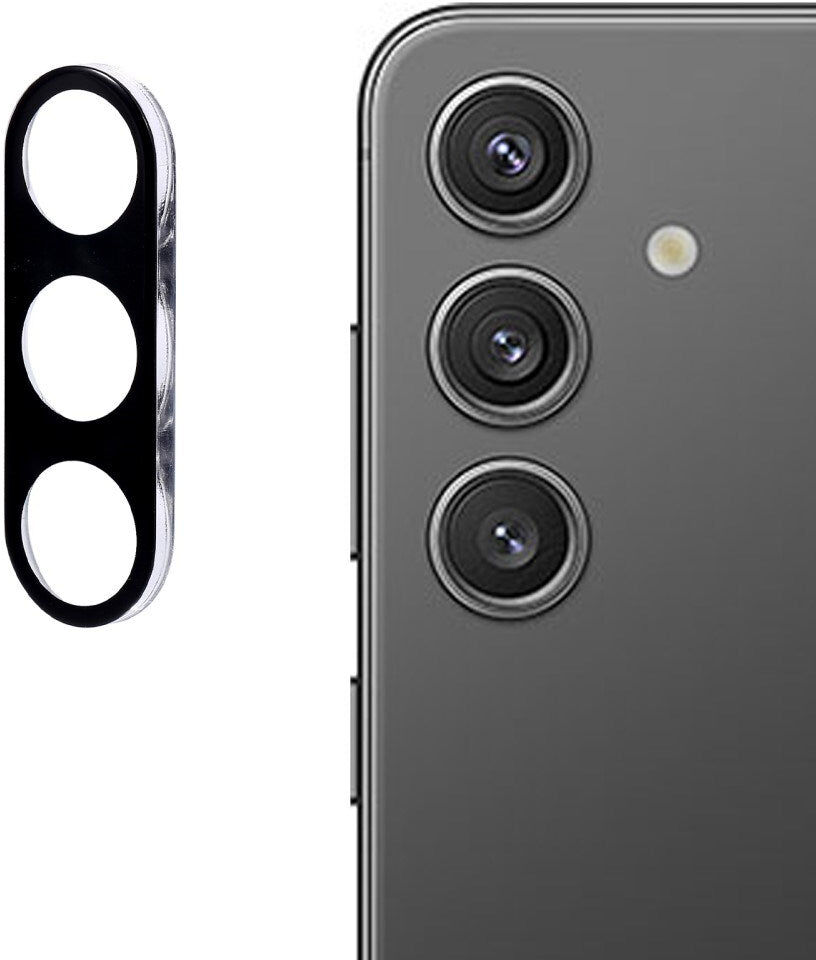 INCOVER Hærdet Kameralinsebeskyttelsesglas - Samsung Galaxy S25 - Sort