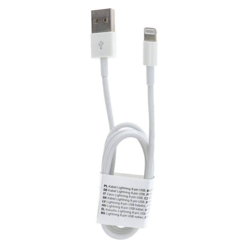 Partner Telecom Kabel OEM Kabel USB A zu Lightning C601 1 m weiss (1 m, USB 3.2 Gen 1) (37681361)