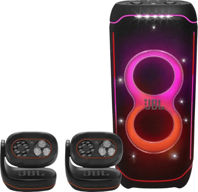 JBL Partybox Ultimate met 2x JBL Partylight Beam