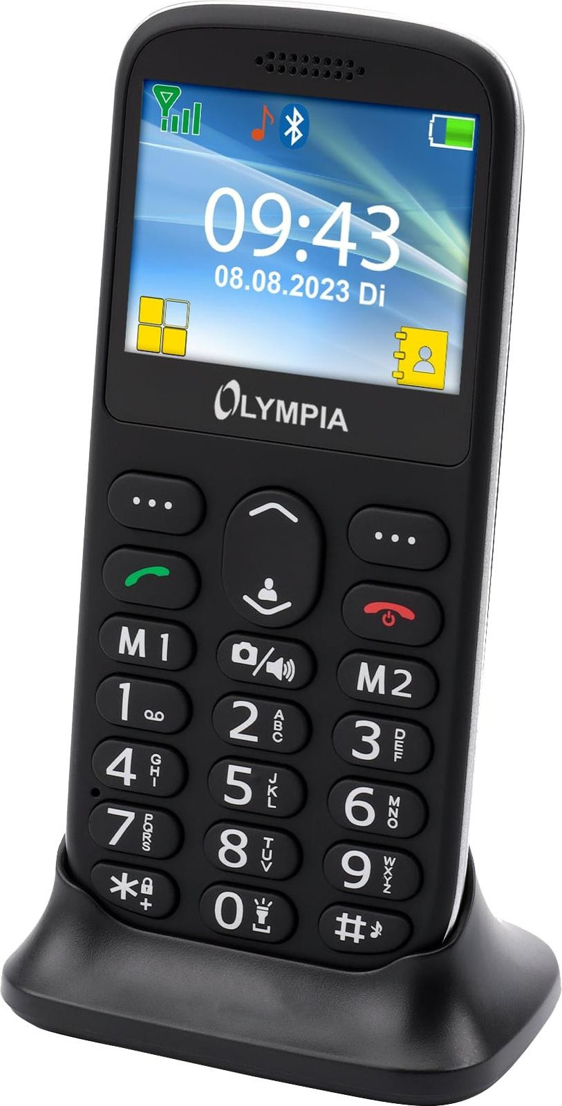 Olympia Mobiltelefon SUN zwart