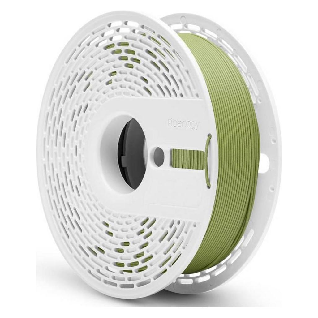 Fiberlogy Fiberwood - Filament für atemberaubende, holzähnliche Drucke (750 g, 1.75 mm) (WOOD-GREEN-175-075)
