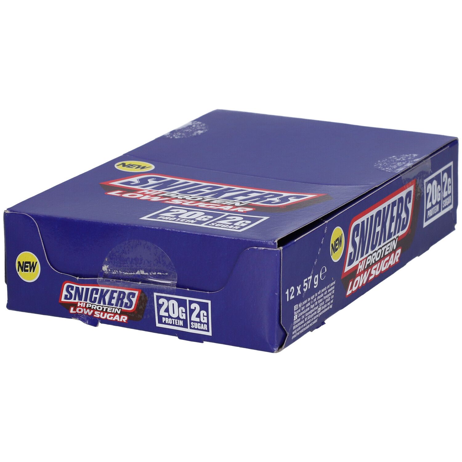 Mars Protein Snickers Low Sugar High Bar (12x57g) Milk Chocolate 12x57 g Riegel