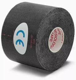 Uplift Picks FlexMotion Waterproof Kinesiology Sports Tape black 10x500 Cm