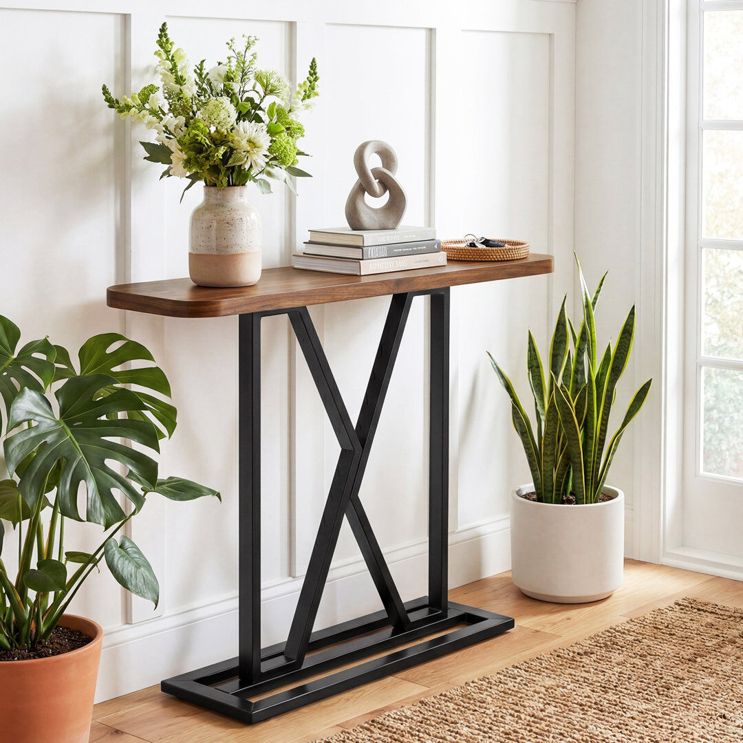 Fairmont Park 100cm Console Table Brown 81cm H X 100cm W X 30cm D