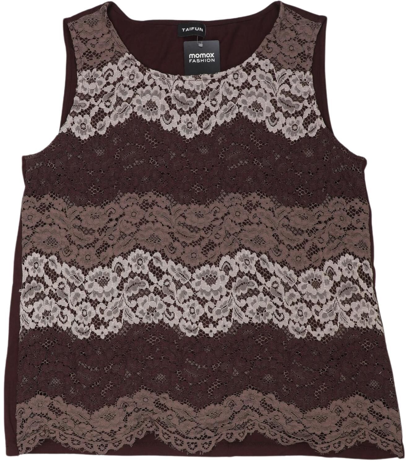 Taifun Damen Top, Bordeaux, Gr. L, kein / Etikett - Second Hand