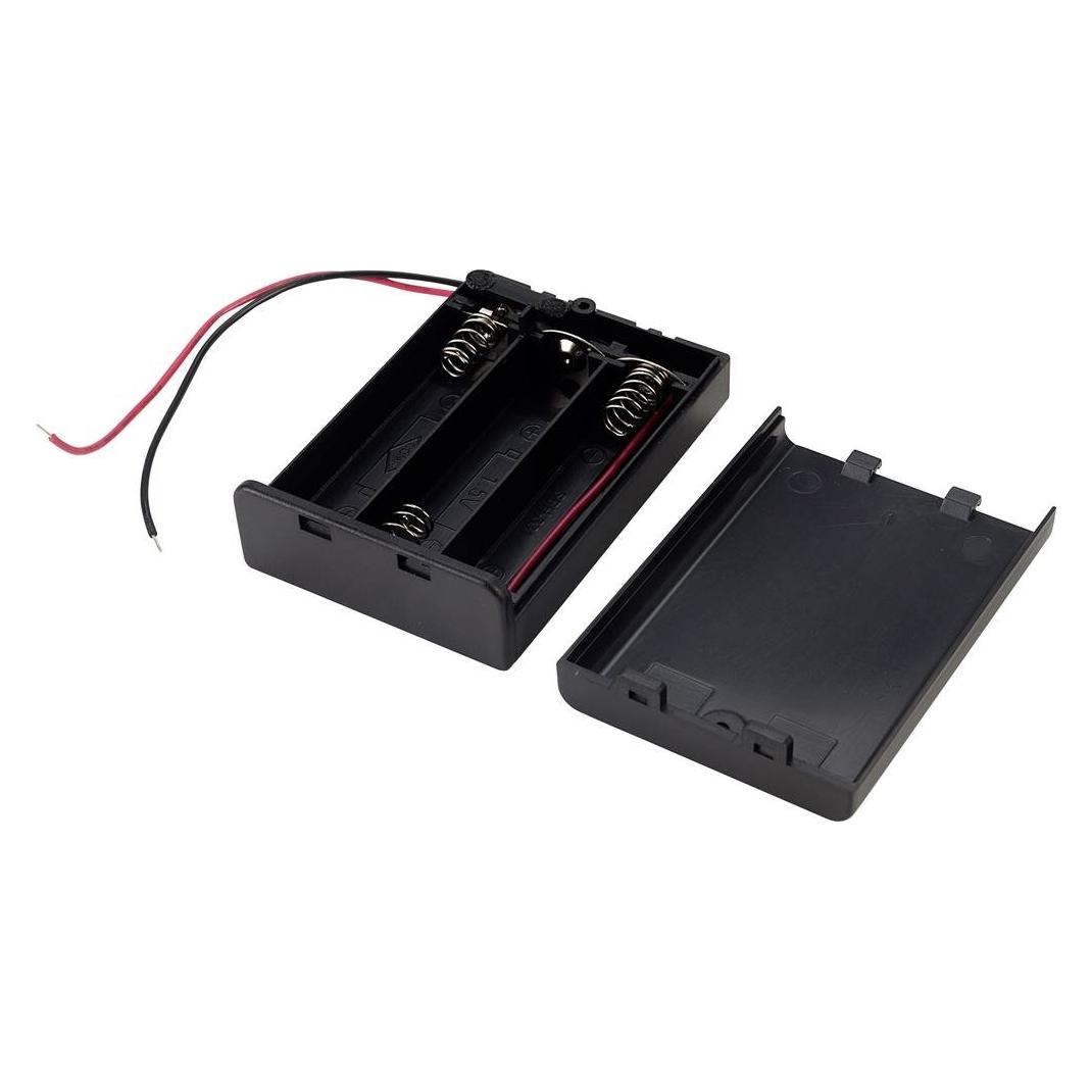 Tru Components Batteriehalter 3x Kabel (SBH-331AS)