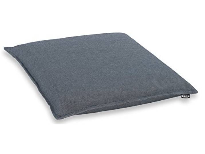 H.O.C.K. Caribe Outdoor Sitzkissen 45x45x4 cm – Wetterfestes Stuhlkissen mit UV-Schutz (Lichtechtheit 7) – Wasserabweisende Gartenstuhl-Auflage – Abnehmbarer Bezug & Waschbar (blau)