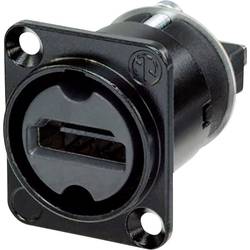 Neutrik NAHDMI-W-B HDMI-Steckverbinder Flanschbuchse, Kontakte gerade Polzahl: 19 Schwarz 1 St.