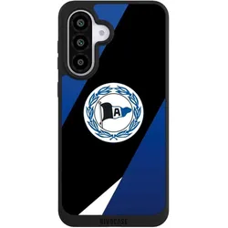 Nivocase Handyhülle für Samsung Galaxy A56 5G Hülle NIVOpure Case Schwarz Arminia Bielefeld DSC Offizielles (Samsung Galaxy A56 5G), Smartphone Hülle, Schwarz