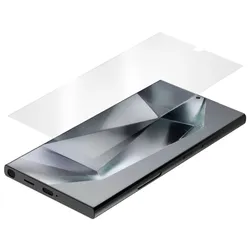 Quad Lock Displayschutzfolie - 2 flexible TPU-Folien - Samsung Galaxy S24 Ultra