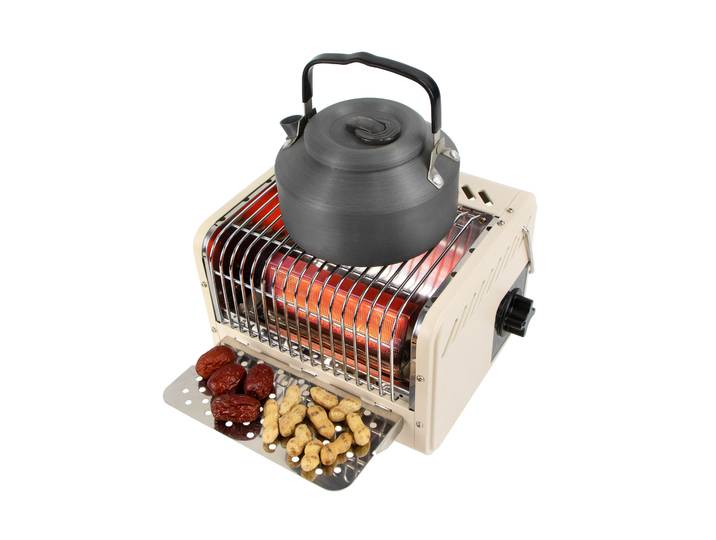 APG-Mini poêle chauffant à cassette portable, four à gaz multifonction, adapté pour le camping en plein air, la cuisine, la randonnée