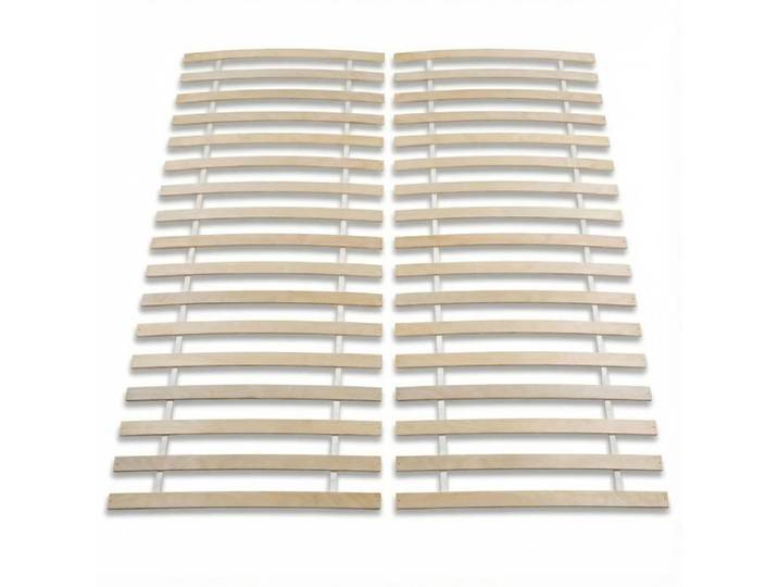 Sommier 180 x 200 cm PASIA en sans cadre Sommier à lattes pré-percées pour lit double vis fournies