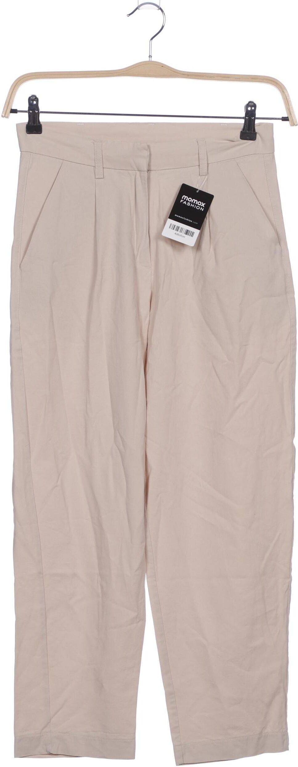 Kauf dich glucklich Damen Stoffhose, Beige, Gr. S, Viskose - Second Hand