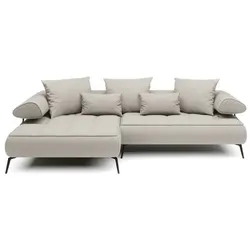 Ecksofa Seledo Stoff Cream