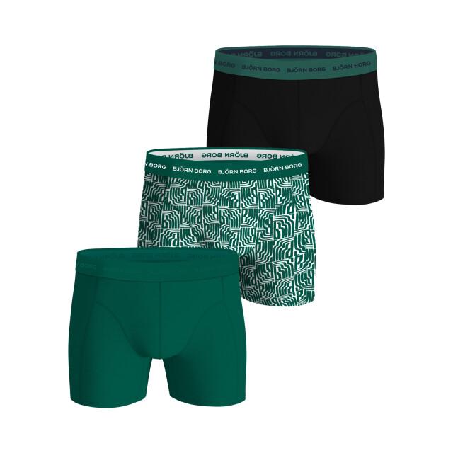 Björn Borg Björn borg cotton stretch boxershorts 3-pack –