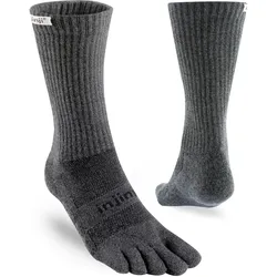Injinji, Unisex, Sportsocken, Trail Crew Xtralife (37 - 40), Grau
