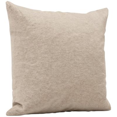 Kissenbezug WOLKENFELD "Flanell Baumwolle Kopfkissenbezug - Premium Kissenbezug", beige, B:80cm L:80cm, Flanell, Obermaterial: 100% Polyester, Kissenbezüge, Kissenbezug, Größe 80x80, 40x80 und 70x90 cm; versteckter Reißverschluss