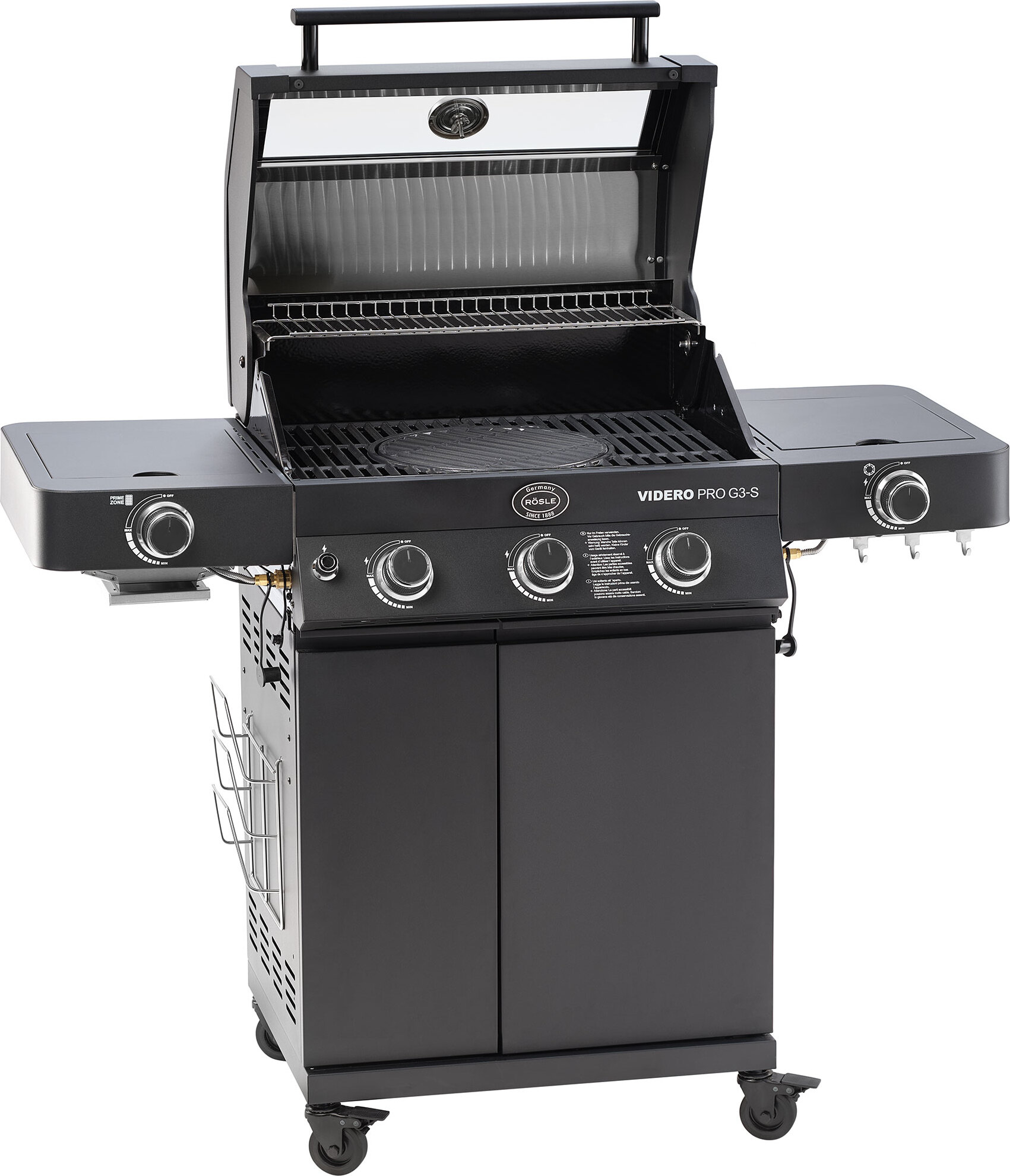 Rösle Gasgrill BBQ-Station VIDERO PRO G3-S VARIO+ 50mbar