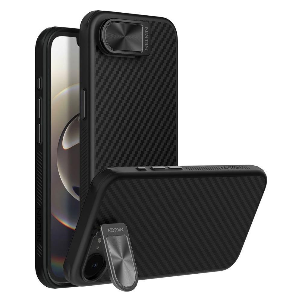 Nillkin Rückwandabdeckung Apple - CarboProp Aramid Magnetic Case für Apple iPhone 16e Schwarz (Apple iPhone 16e) (57983126003)