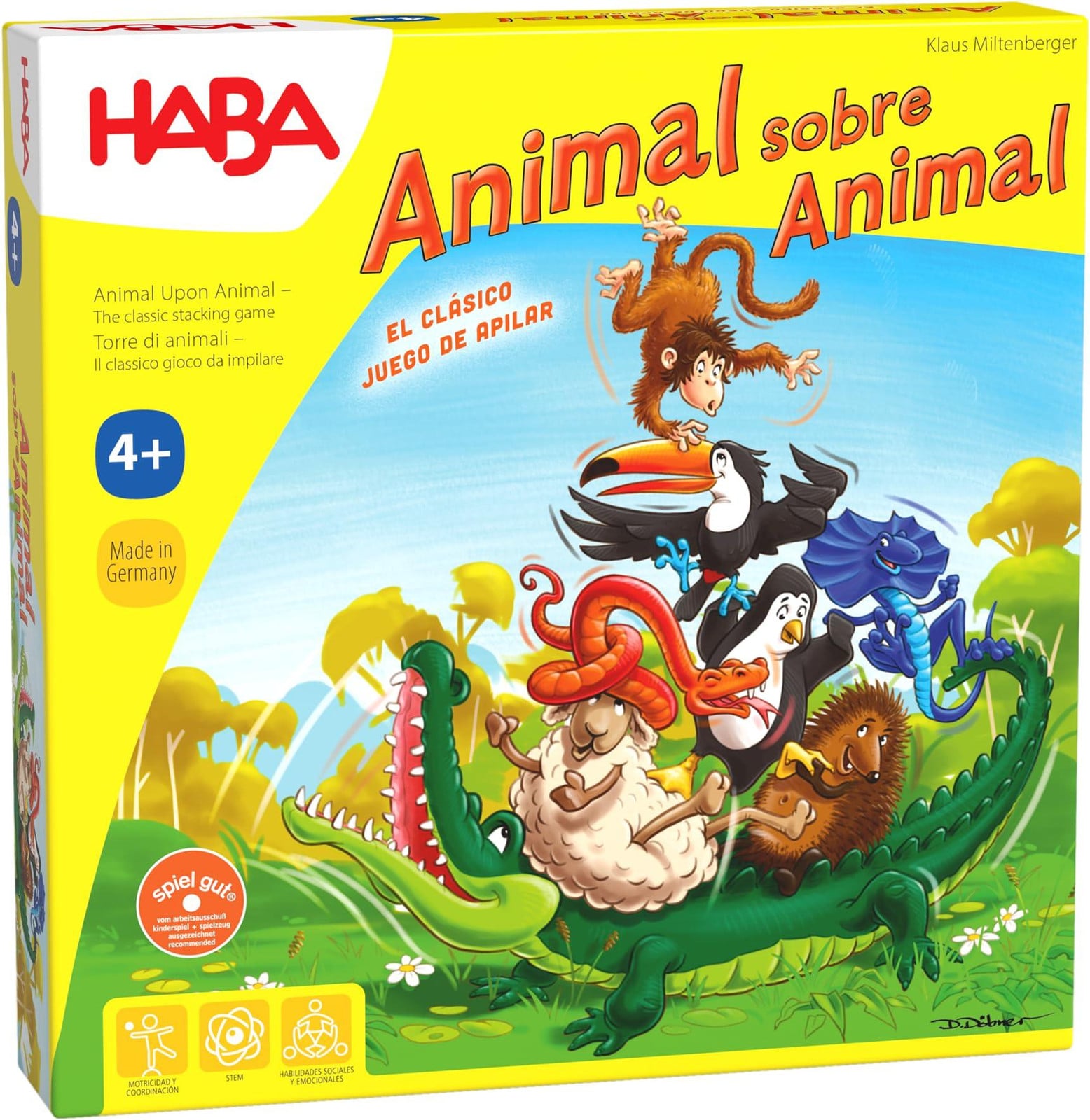 Haba Tier Op Klassiek Bordspel Gouden Editie