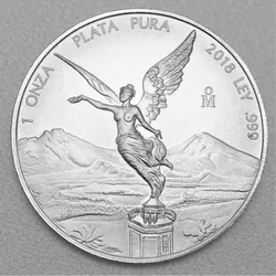 Silbermünze 1oz "Libertad" 2018 (Mexiko)