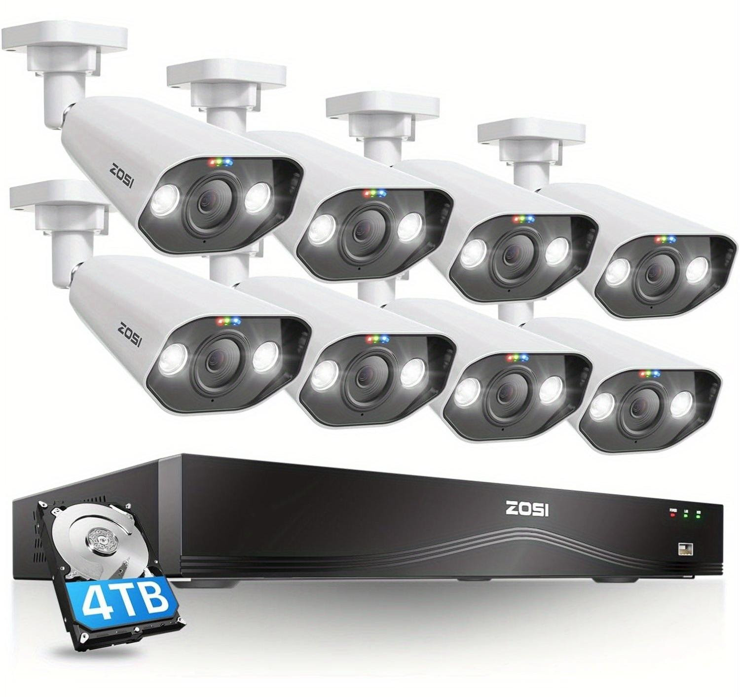 Selius 4K Beveiligingscamera Set - Outdoor IP Surveillance Camera