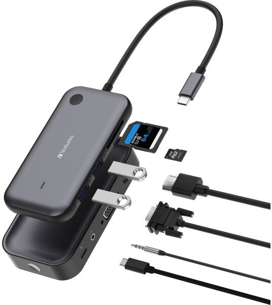 Verbatim Usb-C Trådløs Display Adapter 1080p M Hub