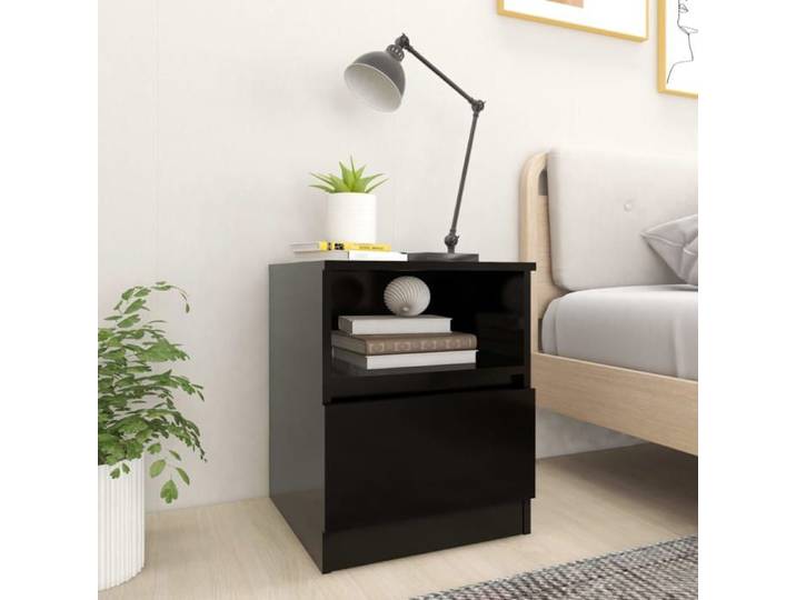 SALE 2026  Table de nuit Noir - Tables de chevet 2 pcs Noir 40x40x50cm Aggloméré PRO875414104