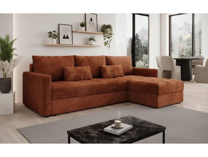 DB-Möbel Schlafsofa Neues Designermodell Sofa STYLUS in Cord